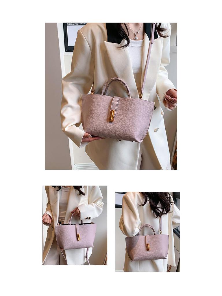 Stylish Women's 2025 Single-Shoulder Cross-Body Fashion Handbag for White-Collar Professionals