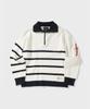 FFEFF STUDIO Venezia Wool Zip-Up Knit (Ivory)