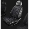 New Comfortable Leather Heated Seat Cushion,Heated Seat Cover Pad,Universal Soft Seat Chair Cushion with Full Back Support