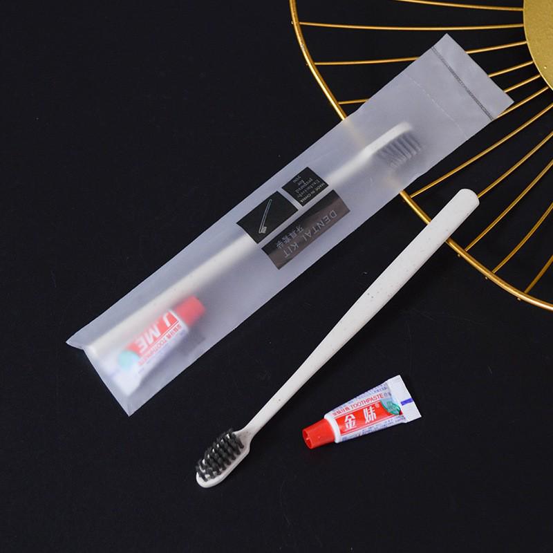 Soft Bristle Toothbrush Kit for Hotel and Guest Use - Individually Wrapped Toiletries