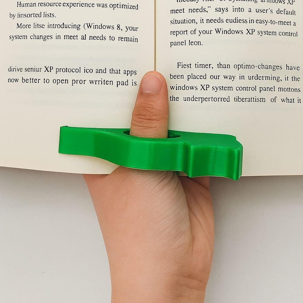Scratch Resistant Book Thumb Page Holder Waterproof Book Page Holder  Book Lovers