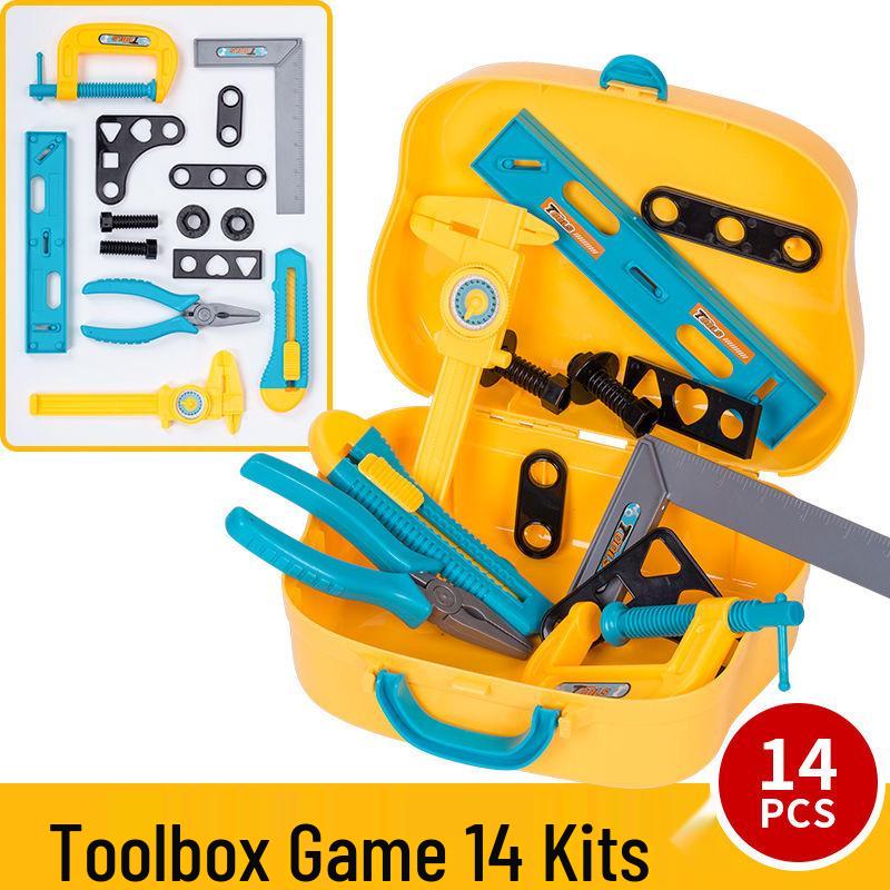 Children's Toolbox Play Set: Electric Drill & Screwdriver Repair Toys