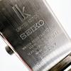 [New battery replacement/working item] SEIKO Rukia Ladies Watch Square Navy Blue Dial QZ Rectangular