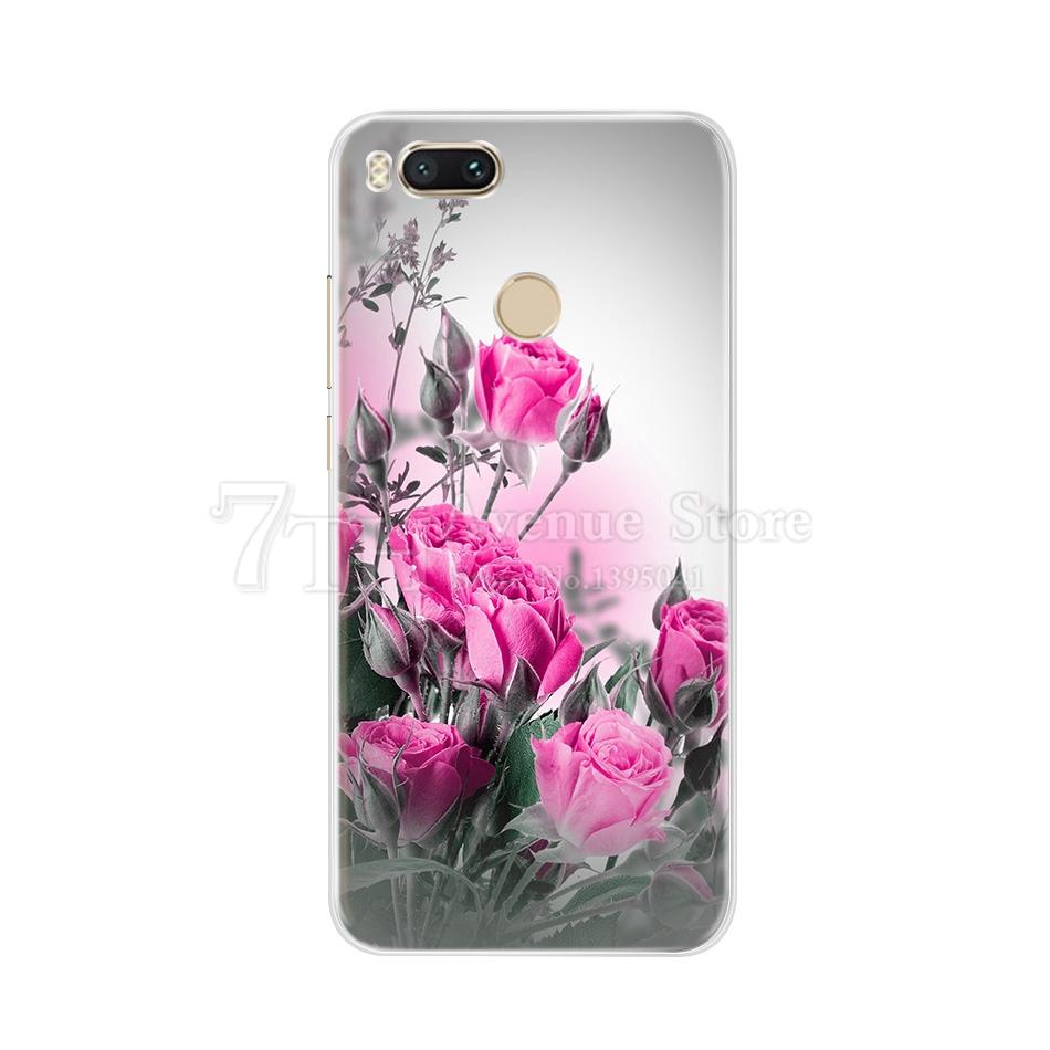 Pro Xiaomi Mi A1 Pouzdro Tištěné Pro Xaiomi Mi A1 TPU Pouzdro Pro Xiaomi Mi 5X Měkký Silikonový Zadní Kryt