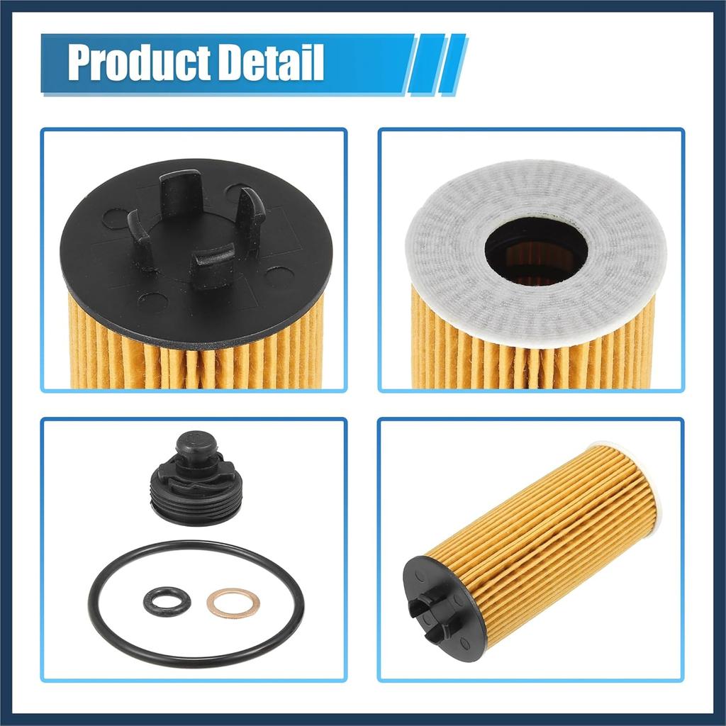 Motorölfilter-Ersatz 11428570590 11428575210 Öl- und Kraftstofffilter für Mini Cooper Clubman Base S 1,5 l L3 - Benzin 2,0 l L4 - Benzin 2016 Stilvolles Design