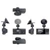 3 Channel   Cam, 170 degrees  120 degrees  Front Interior Rear Triple Camera Car Recorder with WiFi Interconnection for Real-time Viewing,