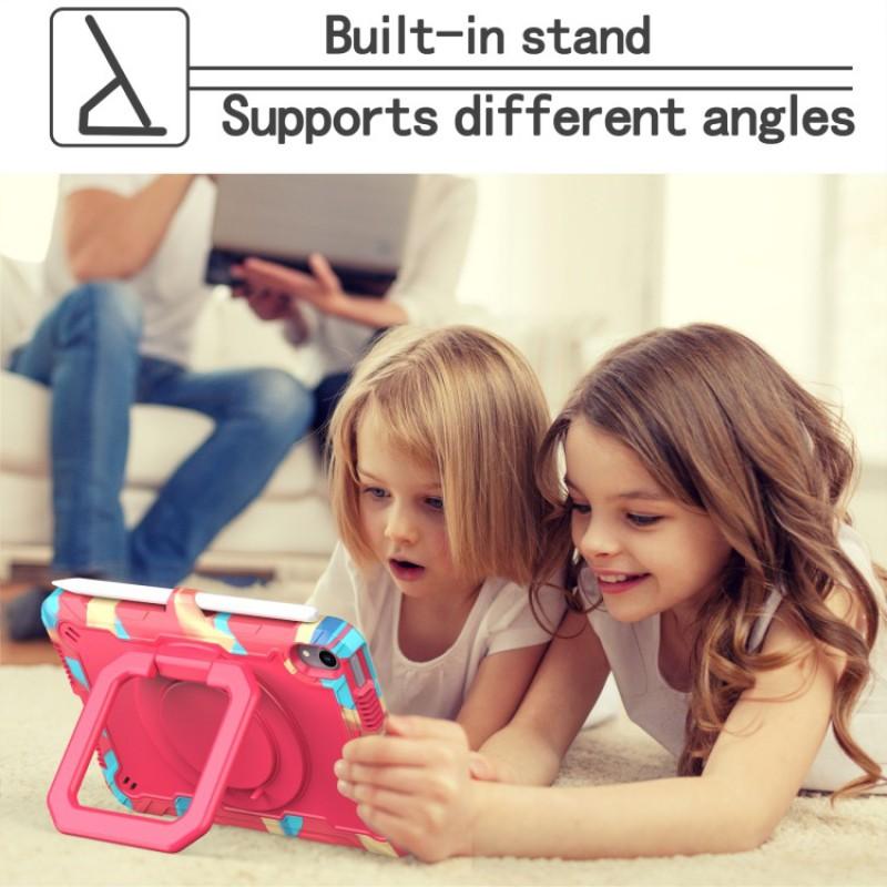 IPad Mini 6 Case With Wrist Band Stand Protective Tablet Cover