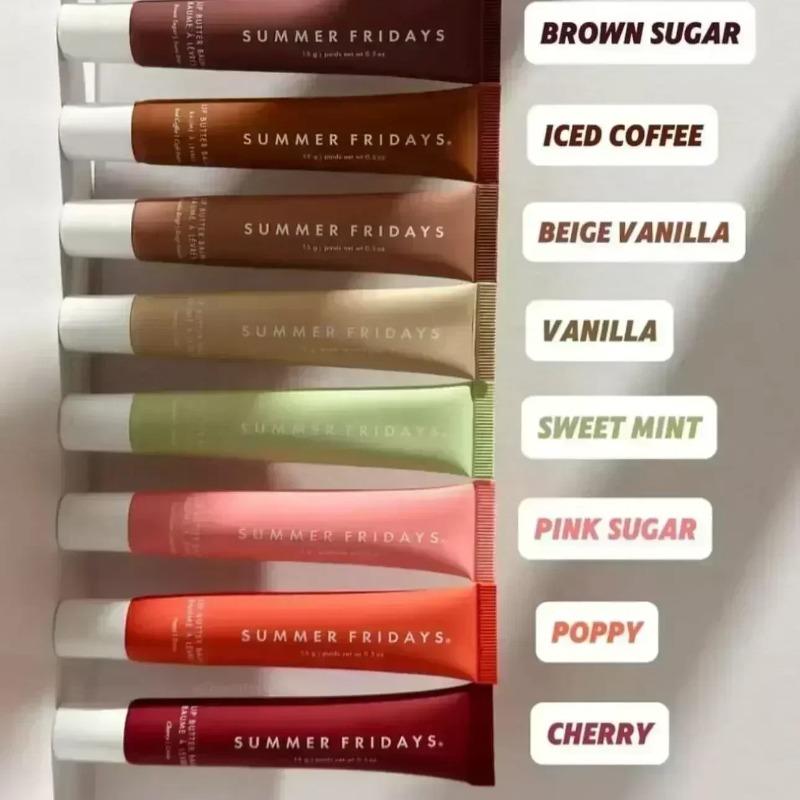 Summer Fridays New Dream Lip Oil Beige Lip Balm Smooth Soft Tube Mirror Lipstick Gloss Set Moisturizing Transparent Makeup Set