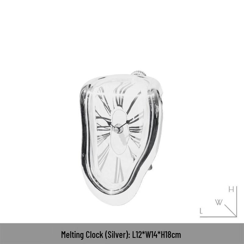 Dali Melting Clock Sculpture