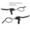 1Pair Electric Bike Brake Lever Aluminum Alloy Bicycle Brake Handle with Waterproof Plug