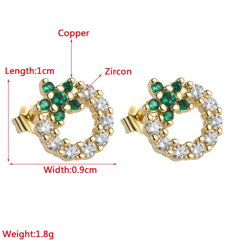 Women's Hoop Earring Bohemian O Shaped Creative Rice Beads Exaggerated Accessories Earrings
