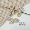Macaron Color Bow Beads: DIY Bracelet Necklace Hair Accessories