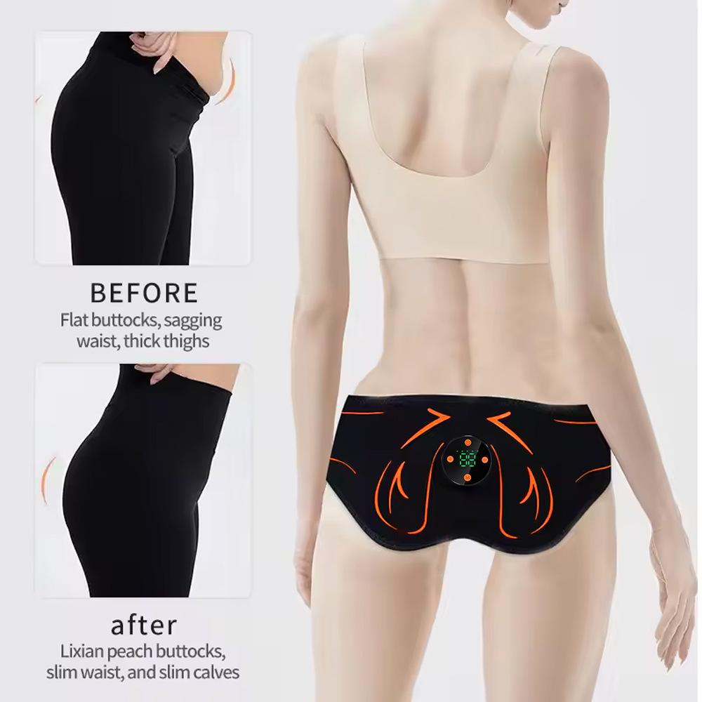 EMS Butt Lift Trainer, Electric Peach Buttock Device for Shaping & Firming, USB Rechargeable, Best for Fitness