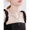 JMXD Letter D Sweater Necklace for Women Small Luxury Y2K Minimalist Trendy Statement Jewelry Gift for Her