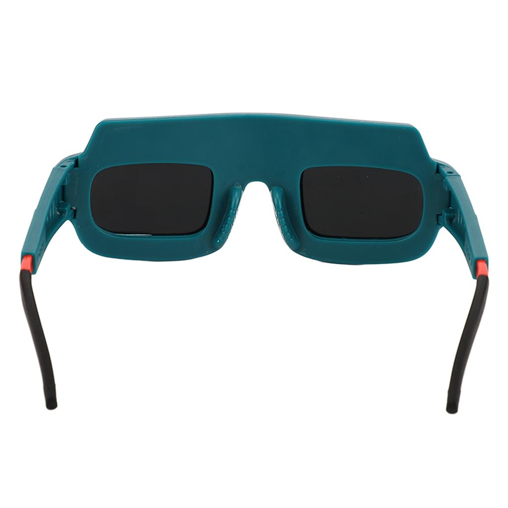 Solar Auto Darkening Welding Goggle Arc and Strong Light Protection Dimming Glasses Dark Green