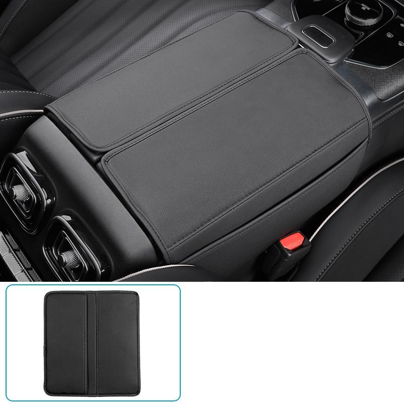 For JAECOO J8 2024 Car Styling Armrest Anti-dirty Pad Cover Sticker PU Leather Cover Modificated Auto Accessories