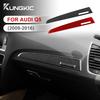 Carbon Fiber Interior Sticker for Compatible Vehicle Q5 2009-2016 Co-Pilot Panel Trim