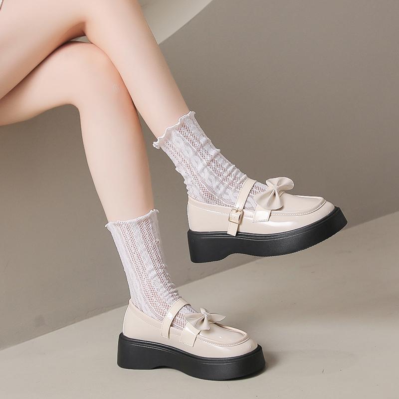 Fashion 2025 Summer New Fashion Solid Color Metal Buckle Designer High Heels Outdoor Leisure Party Sweet Women Shoes with Bow Decoration