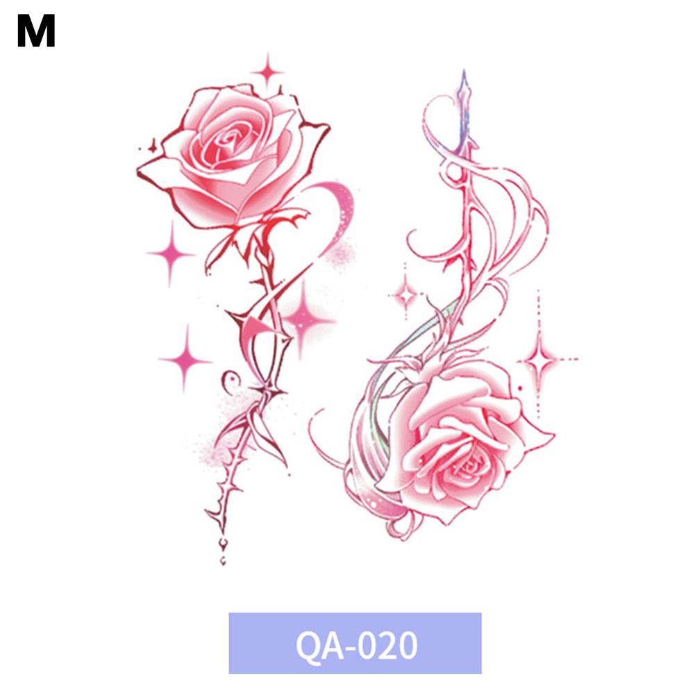 Barevné tetovací nálepky motýlů Vodotěsné Dlouhotrvající Roztomilé Japonské Dopamin Omyvatelné Tetování St G1S6