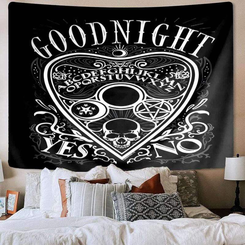 Spiritual Ouija Board Design Tapestry Room Decoration Wall Hanging for Living Room Bedroom, Dormitory, Birthday and Christmas Gifts
