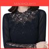 Urban Style T Shirt With Mesh Fabric And Rhinestone Details For Middleaged Women