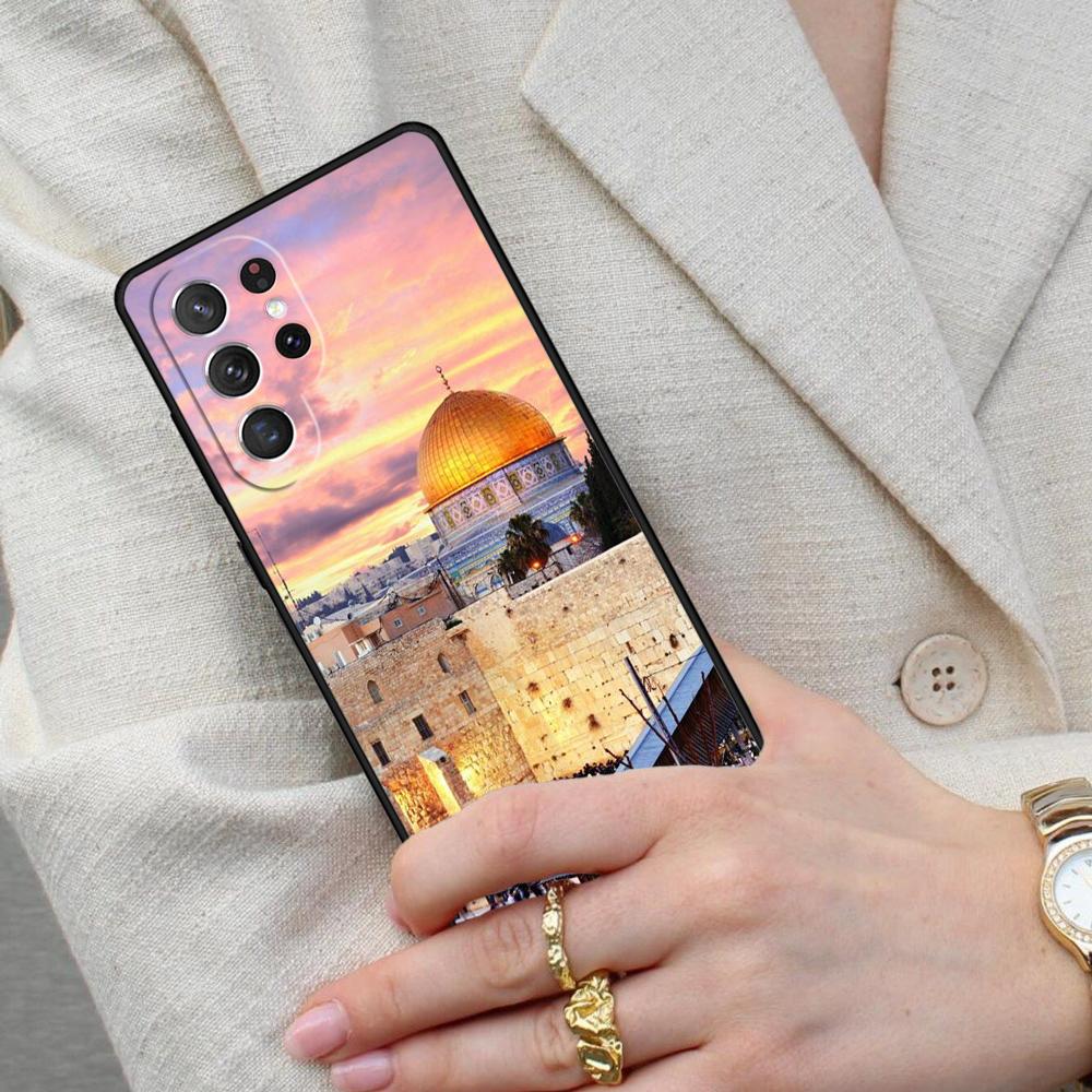 Jerusalem Building Cell Phone Case for Samsung Galaxy S26 Ultra S25 S24 S23 S22 S21 S20 Note10 Cover