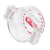 Power Push Button Switch Cover PC Magnetic Round Shape Push Button Switch Lockout Cover