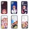 Nakano Ichika Miku Itsuki Nino Yotsuba Soft Phone Cover for Apple iPhone 15 14 Plus 13 12 Mini Pro Max XR + 13Pro 14+ 15+ Case