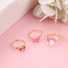 36 Pieces Kids Adjustable Rings Set Comfortable and Safe Finger Jewelry for Dress Up Imagination Boosting Accessories