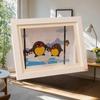 Children's Magnetic A4 Frame, Front Easy Open, Variable Frametory for Drawing Picture, Home Decor