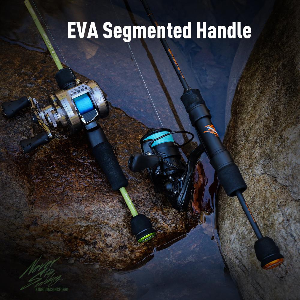 Kingdom Micro Expert Fishing Rods 4/5 Section 1.5m/1.65m MF Casting Rod Spinnng Rod UL UL-L FUJI Guide Ring 61.9g Travel Ultra Light