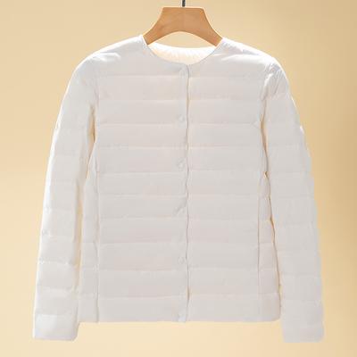 Arrivals Autumn Winter Warm Women White Duck Down Slim Jackets Female Fashion Ultra Lightweight Packable Puffer Coats