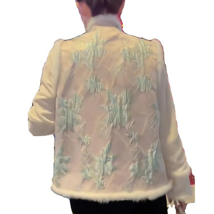 Women's Winter Retro Chinese-Style Plush Buttoned Vest