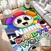 Custom Name Personalized Dandy's World Print Carpet, Versatile Home Decor Rug, for Playroom, Apartment, Balcony, Entryway, Hallway Gift