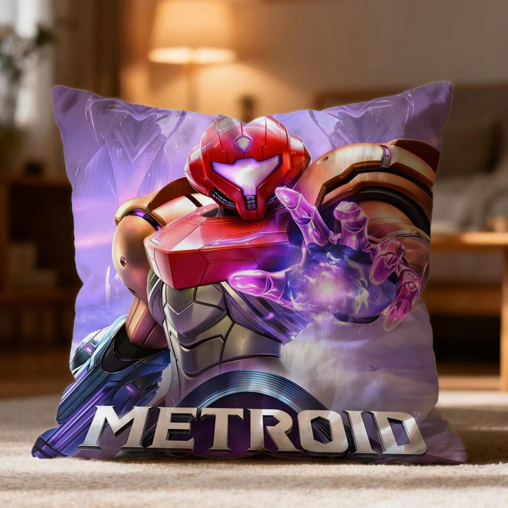Popular MMetroider Cushion Cover Soft Washable Pillow Case Multi-Scene for Couch Bed Travel Office Use