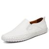 New Plus Size 49 50 Men Loafers Soft Moccasins Soft Spring Autumn Genuine Leather Shoes Men Casual Flats Driving Shoes