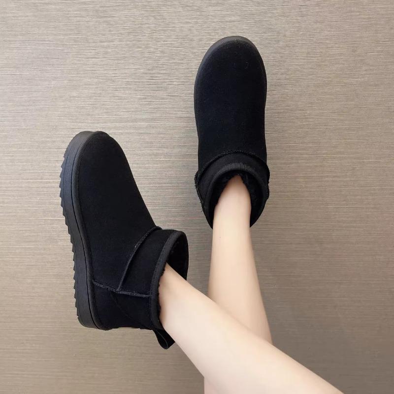 Fashion Women Boots New Classic Thickened Fluff Snow Boots Comfortable Warm Ankle Boots Women Winter Comfortable Warm Shoes for Women