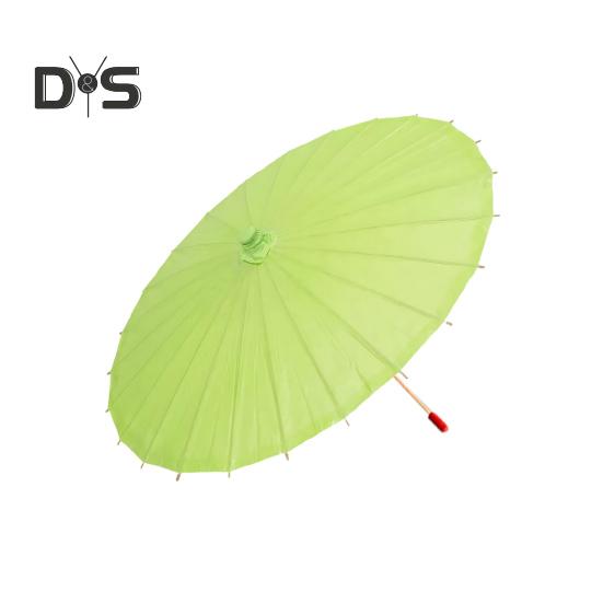 20/30/40/60/85CM Colorful Paper Umbrella Chinese Style DIY Crafts Decorative Oil-paper Painting Umbrella Bamboo Handle Oriental Parasol Party Favors