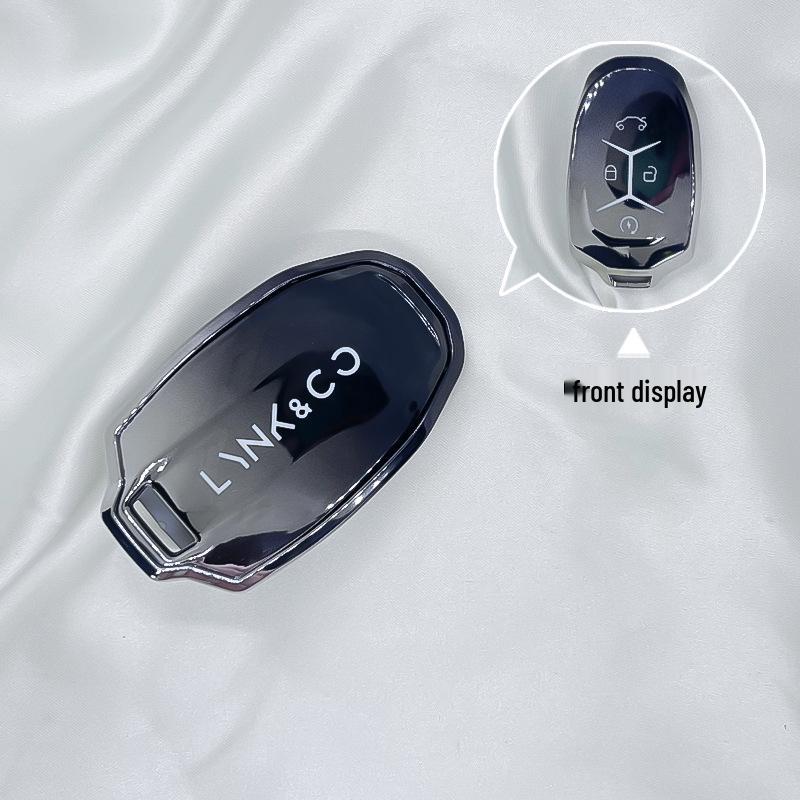 Men's Key Case for Lynk & Co 03, 01/02, 05/06/09 Models - 2022 Protective Cover with Buckle