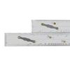 Marine Navigation Parallel Ruler Clear Scale High Accuracy Transparency Boat Ship Drawing Parallel Ruler 450mm 17.71in