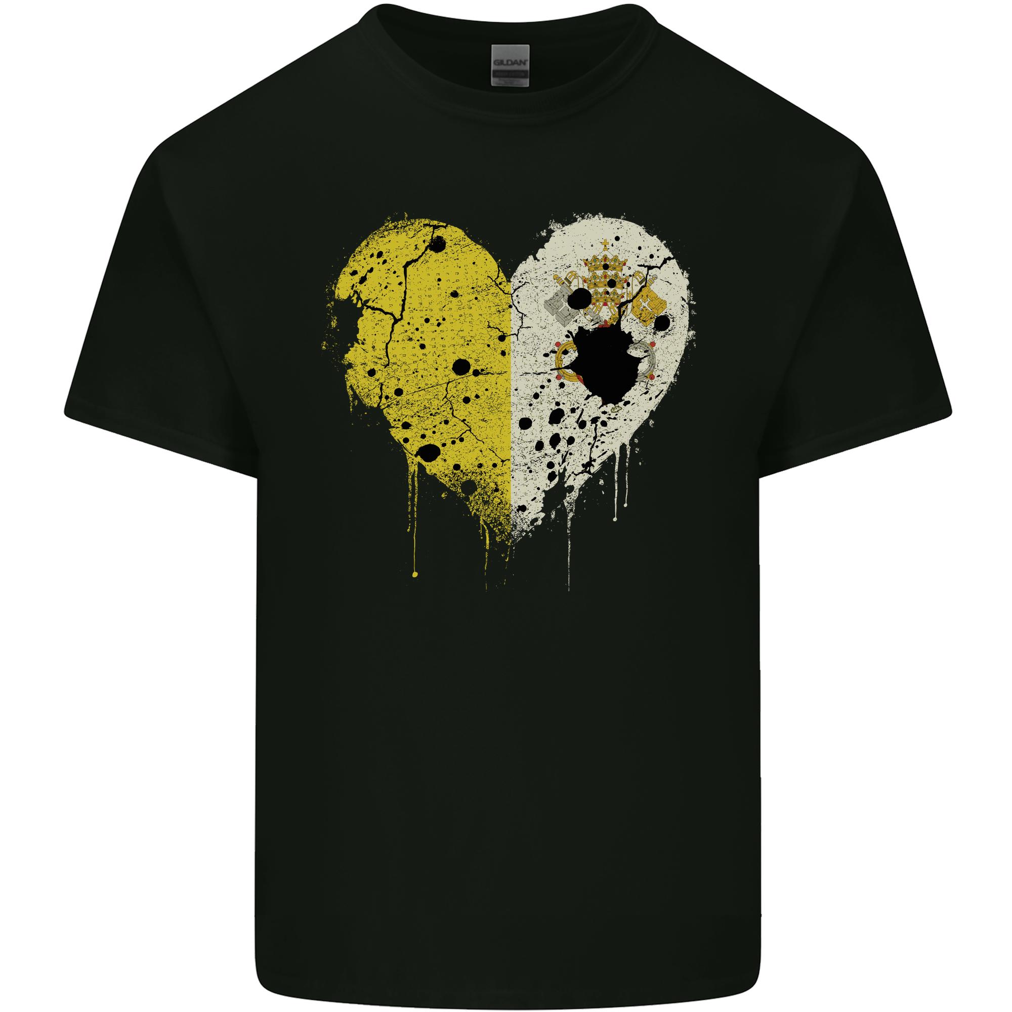 Love Vatican Flag Day Unisexs Light Cotton TShirt S