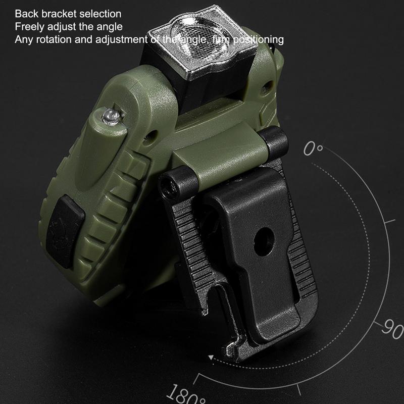 Hand-Free Hat Flashlight Waterproof 250 Lumen LED Har Flashlight With Bottle Opener Outdoor Lighting Equipment For Hiking
