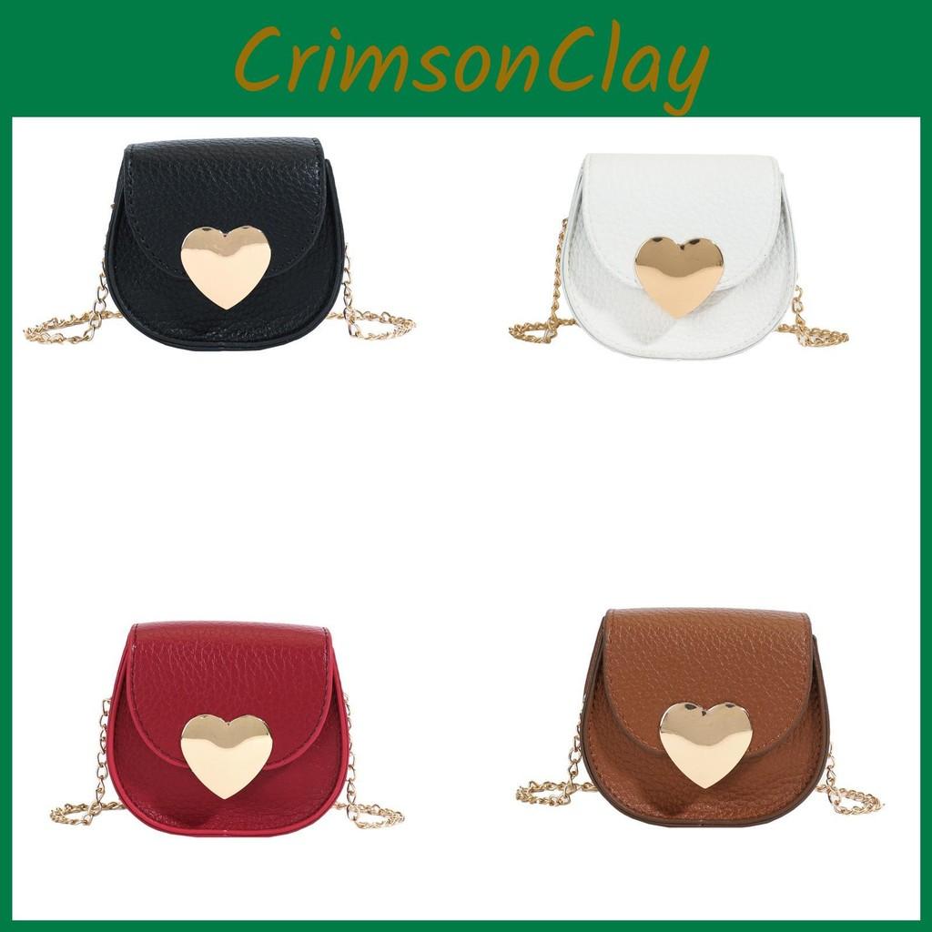 Color Sweet Solid Fresh Girls Casual Small Crossbody Bag For School Daily Play