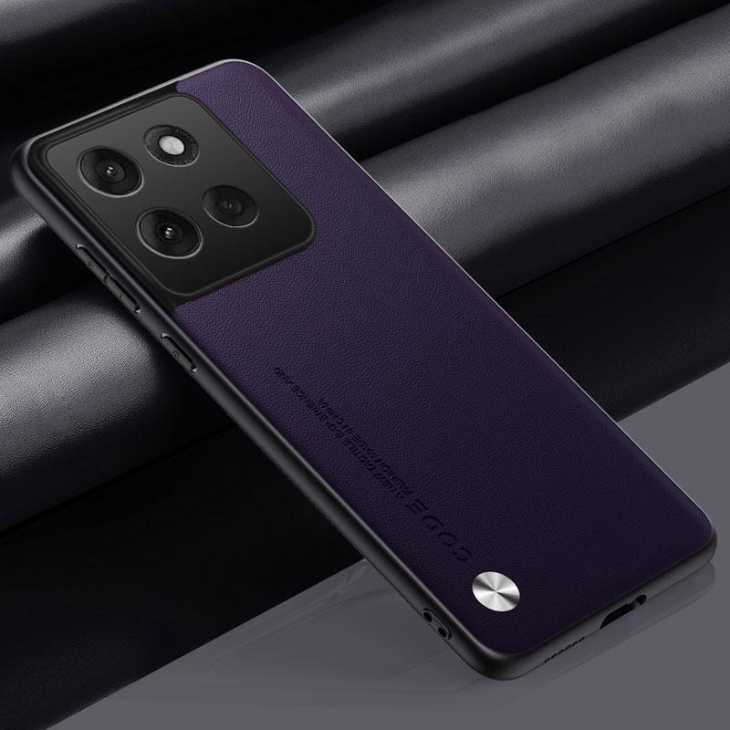 Luxury PU Leather Case For Motorola Moto G86 Power Back Cover Silicone Shockproof Full Protection Phone Case For Motorola G86 5G