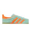 adidas Womens Gazelle Indoor 'Pulse Mint Solar Orange' (women's Sizes) Pulse Mint / Solar Orange / Gum Three Skateboard Shoes HQ8714