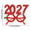 Creative Christmas Star Headband 1/4Pcs Color Strip Design Suitable for 2027 New Year Eve Party Decoration