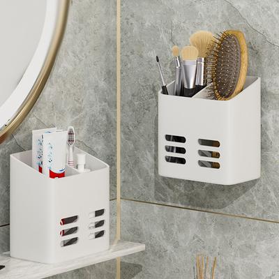 Bathroom Shelf Makeup Storage Organizer Toiletries Shelves Wall Mount Comb Razor Makeup Skin Care Bathroom Storage Accessories