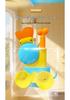 Telescopic Snail Spin-and-Play Water Sprinkler Baby Bath Toy