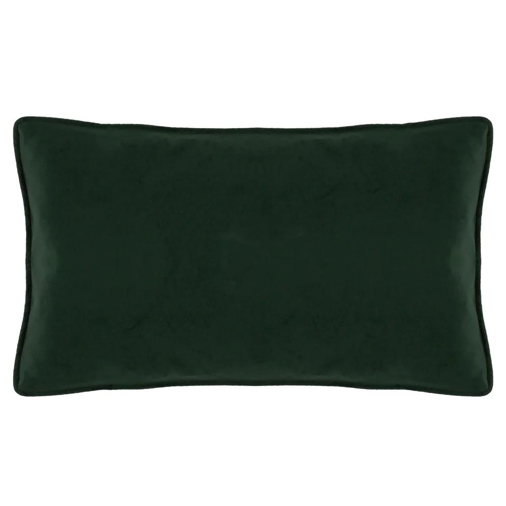 Evans Lichfield Chatsworth Aviary Velvet Piped Cushion Cover