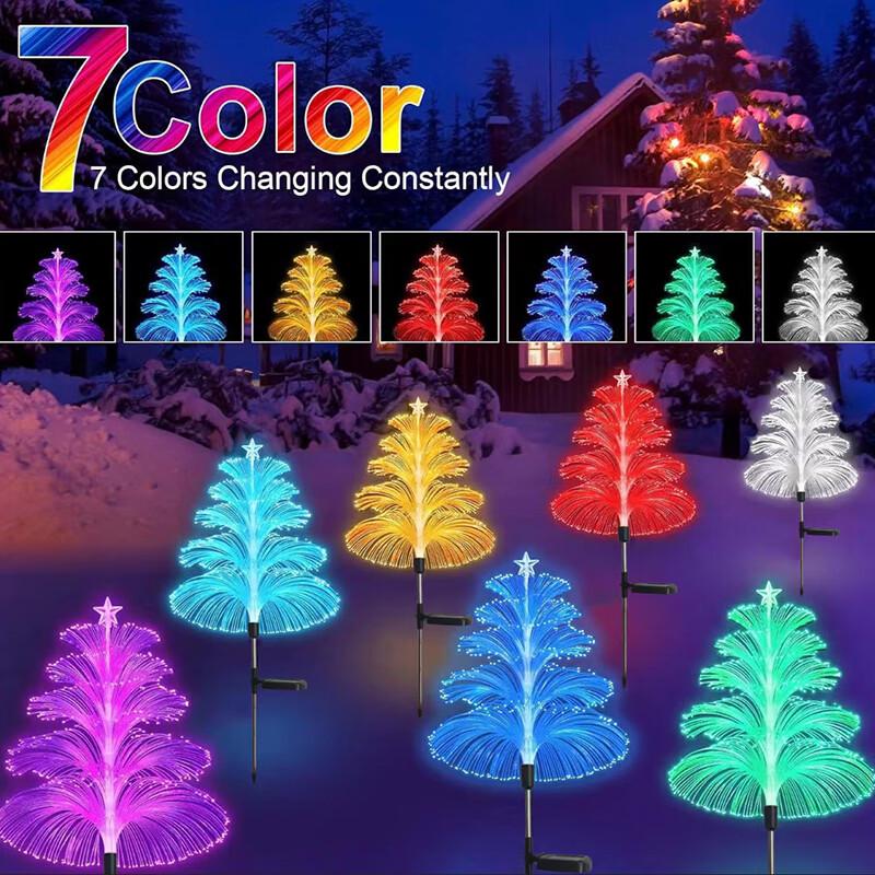 Solar Color-Changing Jellyfish Garden Lights